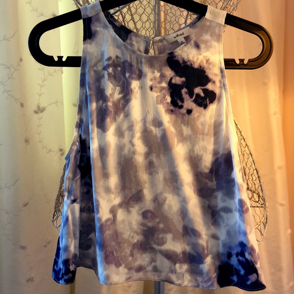 WILFRED Silk like Crop Top